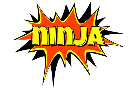 Ninja bazinga logo