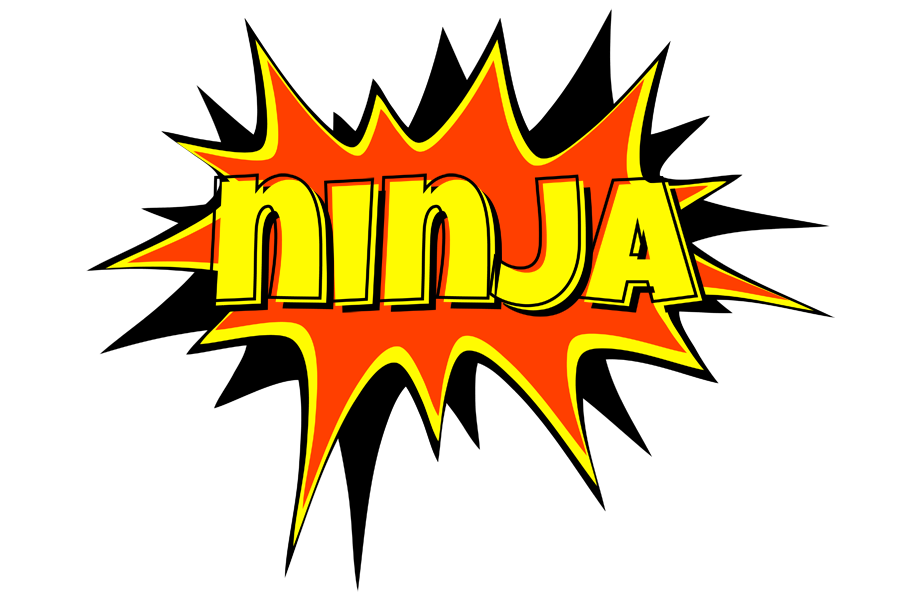 Ninja bazinga logo