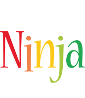 Ninja birthday logo