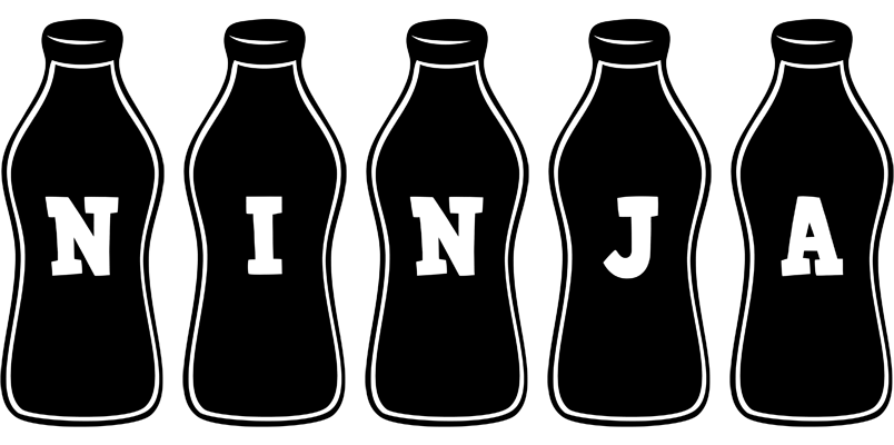 Ninja bottle logo