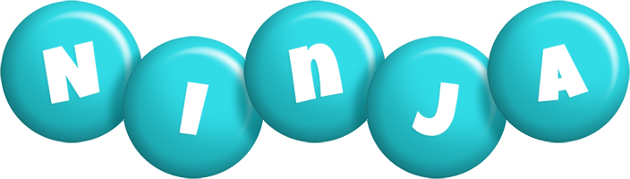 Ninja candy-azur logo