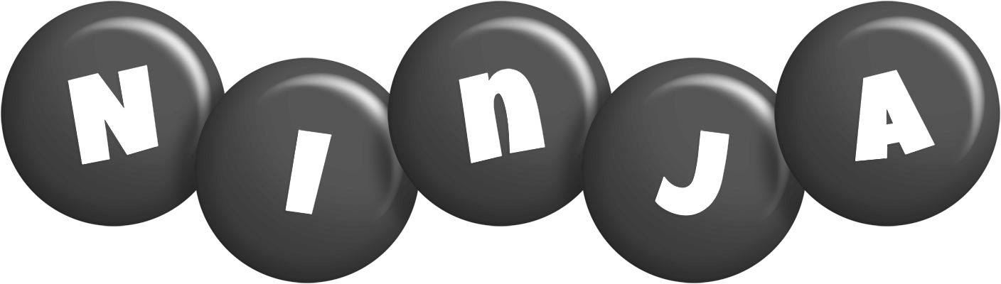 Ninja candy-black logo