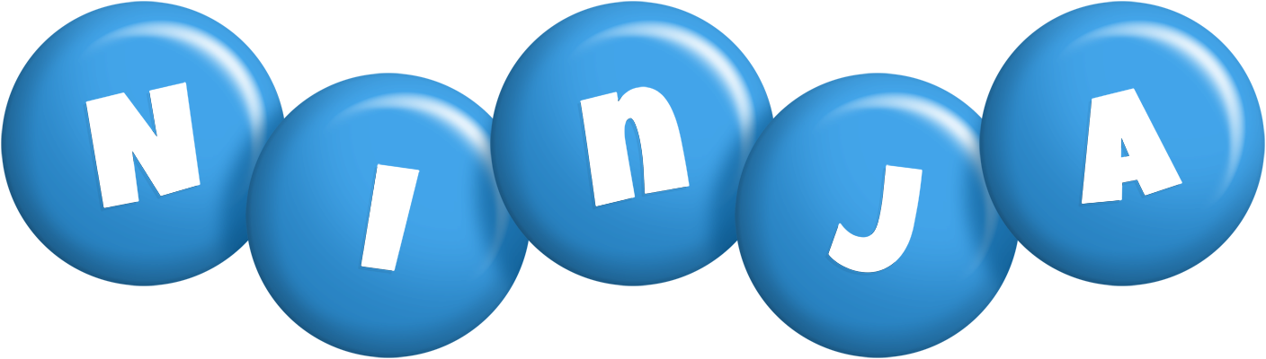 Ninja candy-blue logo