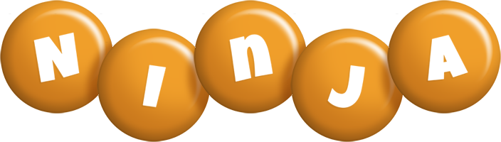 Ninja candy-orange logo