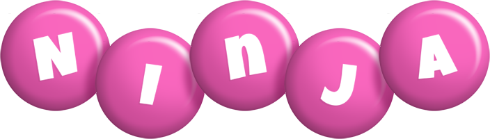 Ninja candy-pink logo