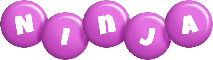 Ninja candy-purple logo
