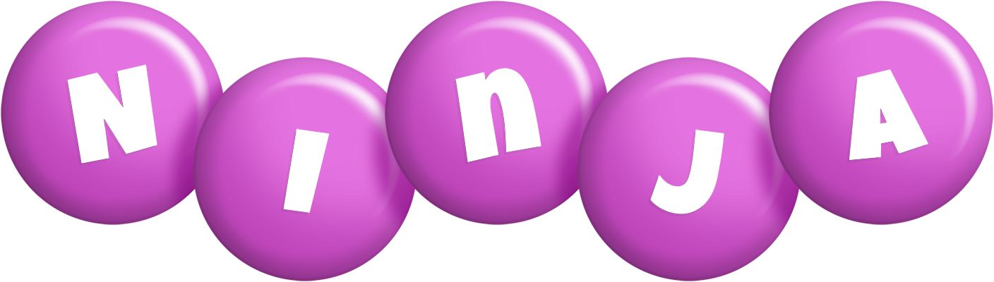 Ninja candy-purple logo