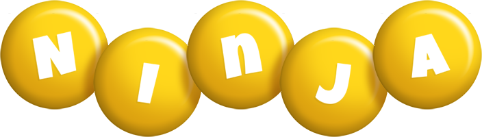 Ninja candy-yellow logo