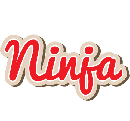 Ninja chocolate logo