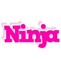 Ninja dancing logo