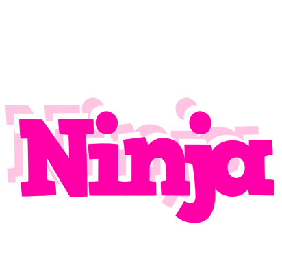 Ninja dancing logo