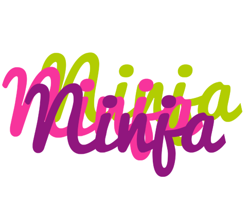 Ninja flowers logo