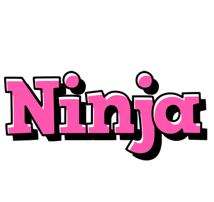 Ninja girlish logo