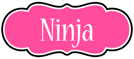 Ninja invitation logo