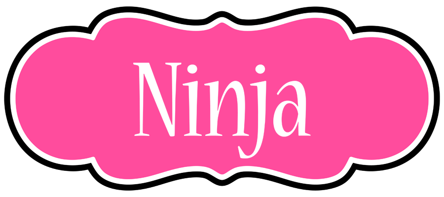 Ninja invitation logo
