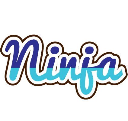 Ninja raining logo