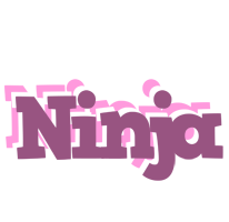 Ninja relaxing logo