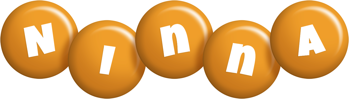 Ninna candy-orange logo