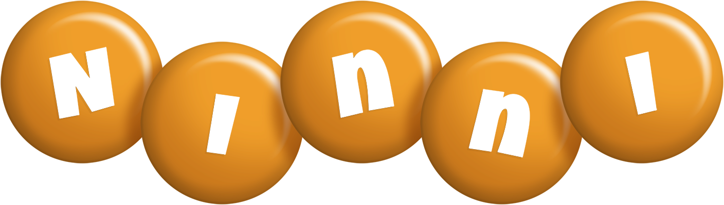 Ninni candy-orange logo
