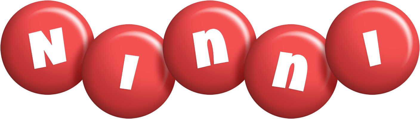 Ninni candy-red logo