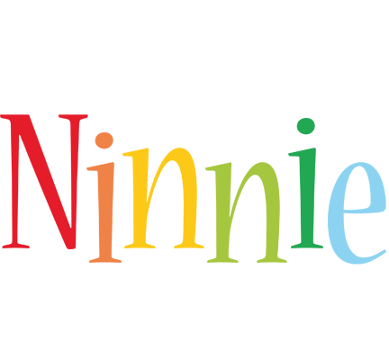 Ninnie birthday logo
