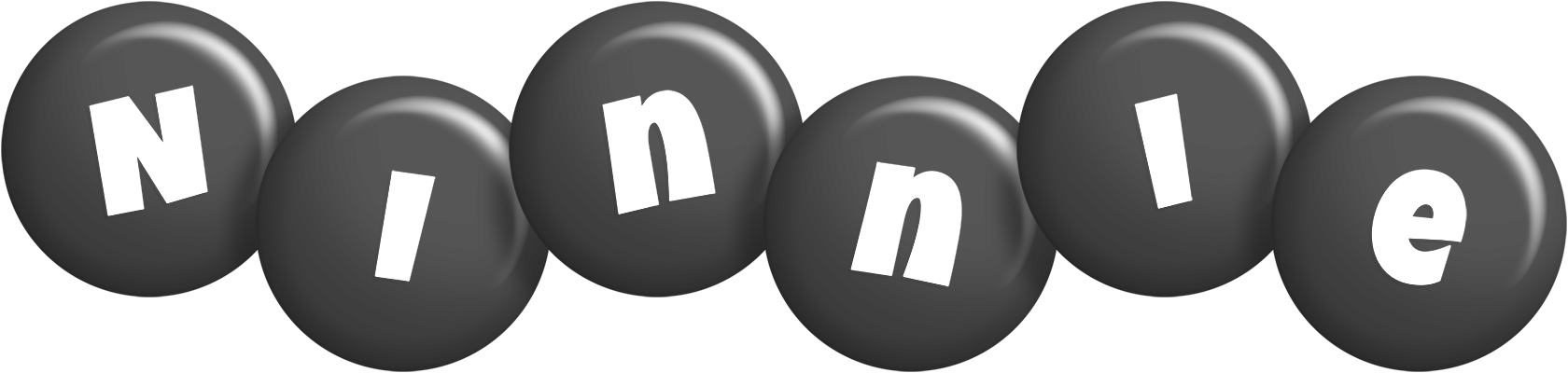 Ninnie candy-black logo