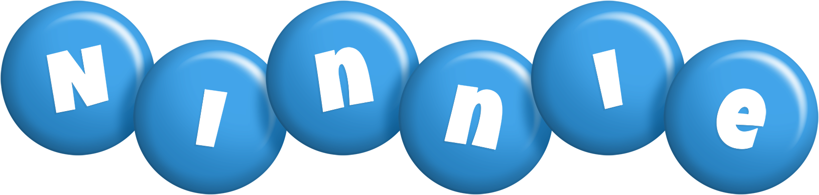 Ninnie candy-blue logo