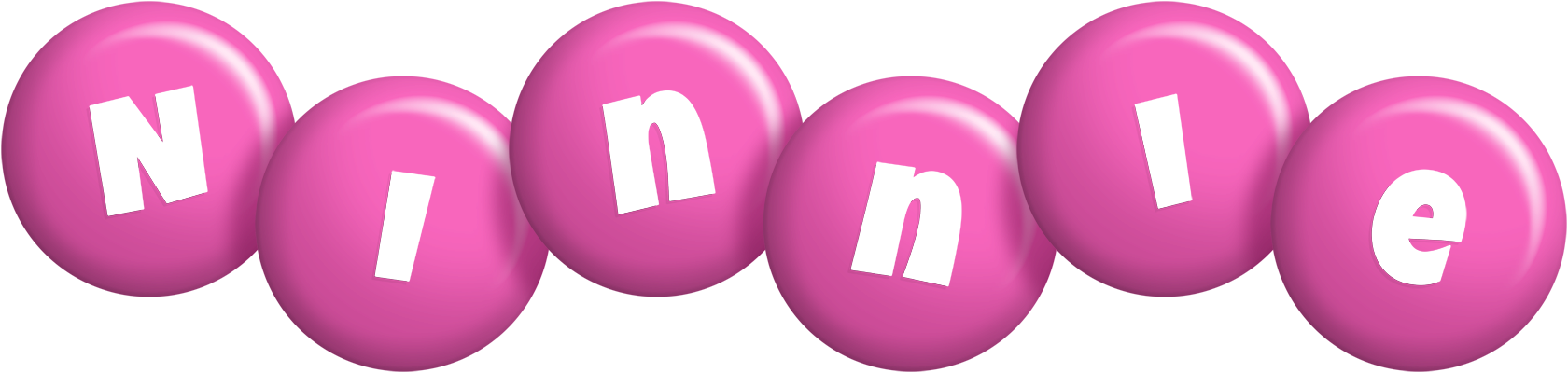 Ninnie candy-pink logo