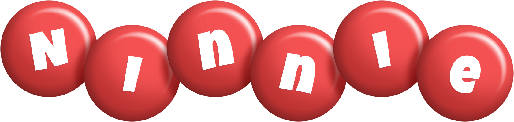 Ninnie candy-red logo