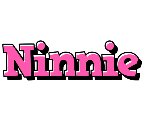 Ninnie girlish logo