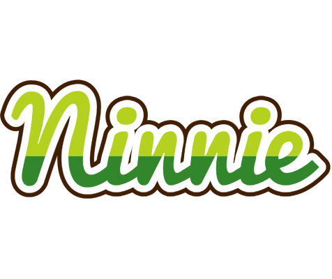Ninnie golfing logo