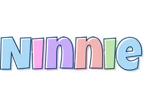 Ninnie pastel logo