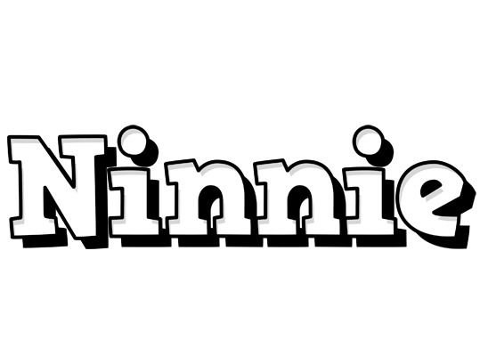 Ninnie snowing logo