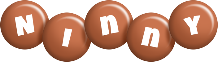 Ninny candy-brown logo