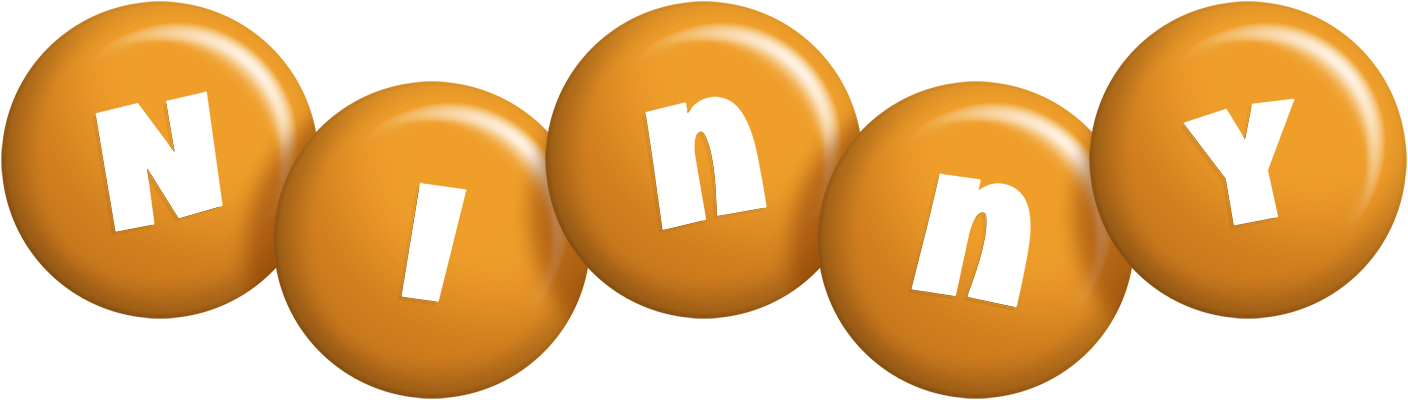 Ninny candy-orange logo