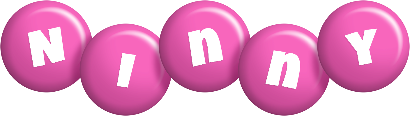 Ninny candy-pink logo