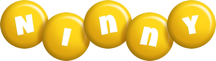 Ninny candy-yellow logo