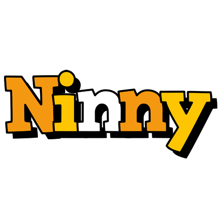 Ninny cartoon logo