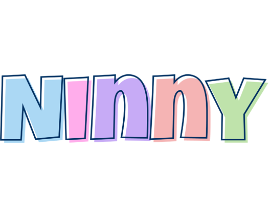 Ninny pastel logo