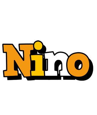 Nino cartoon logo