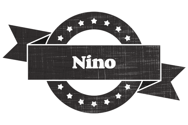 Nino grunge logo
