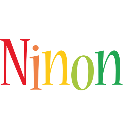 Ninon birthday logo