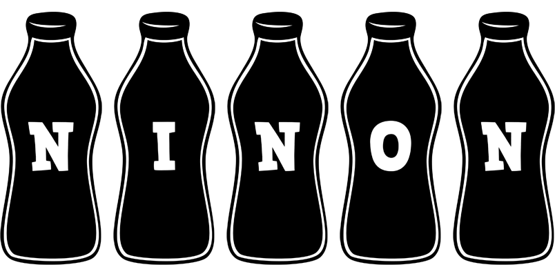 Ninon bottle logo