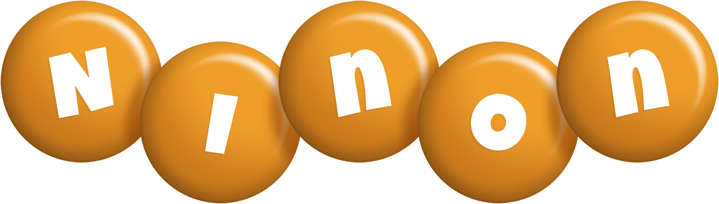 Ninon candy-orange logo