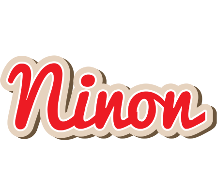 Ninon chocolate logo