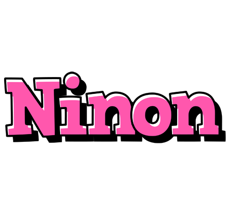 Ninon girlish logo