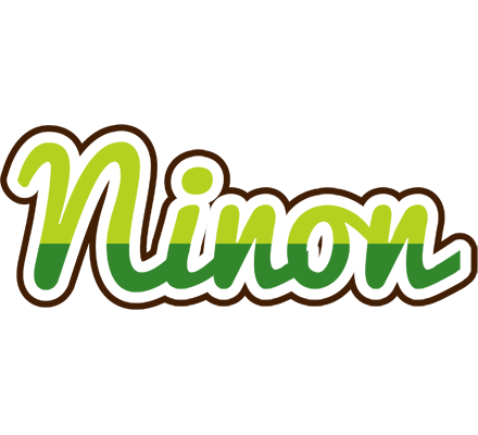 Ninon golfing logo
