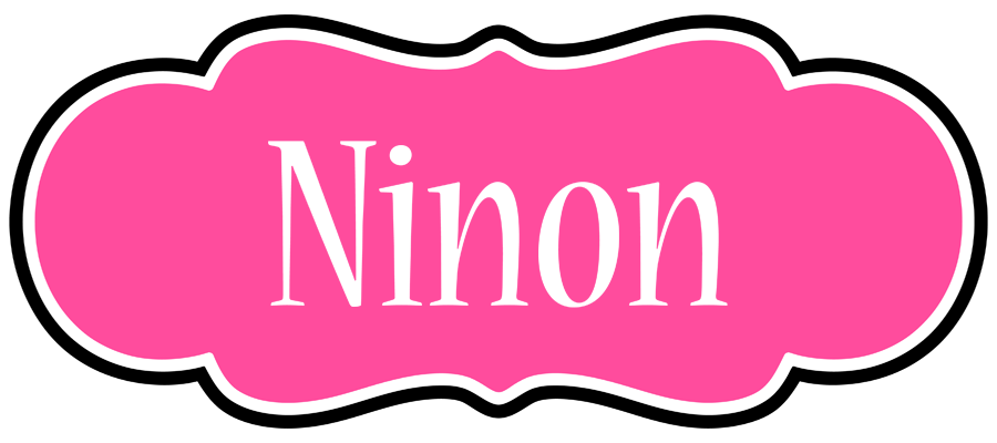 Ninon invitation logo