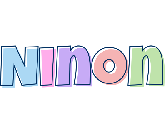 Ninon pastel logo