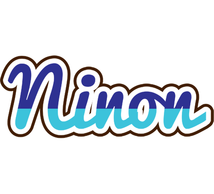Ninon raining logo